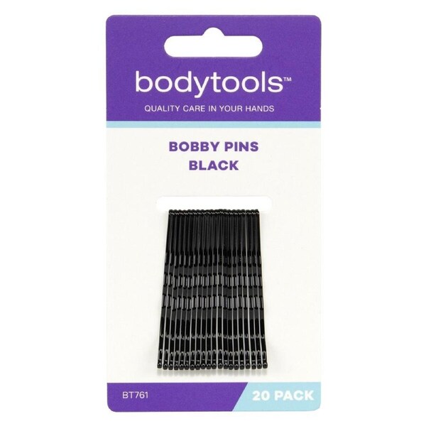 Bodytools Bobby Pins Black 5cm - 20 Pack