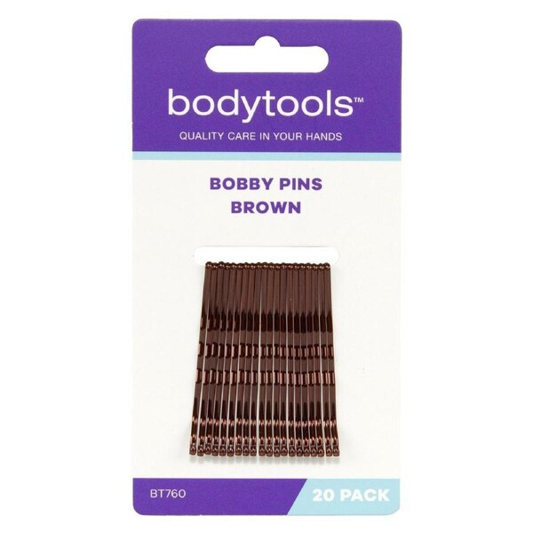 Bodytools Bobby Pins Bronze 5cm - 20 Pack