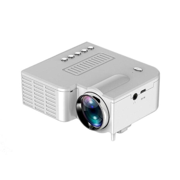 JOYBUY Projector USB Mini Home Media Player – Connects Directly to Phone, White