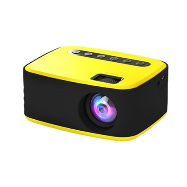 JOYBUY T20 Mini Portable 1080P USB HD LED Home Media Video Player – Yellow, 320×240 Pixels