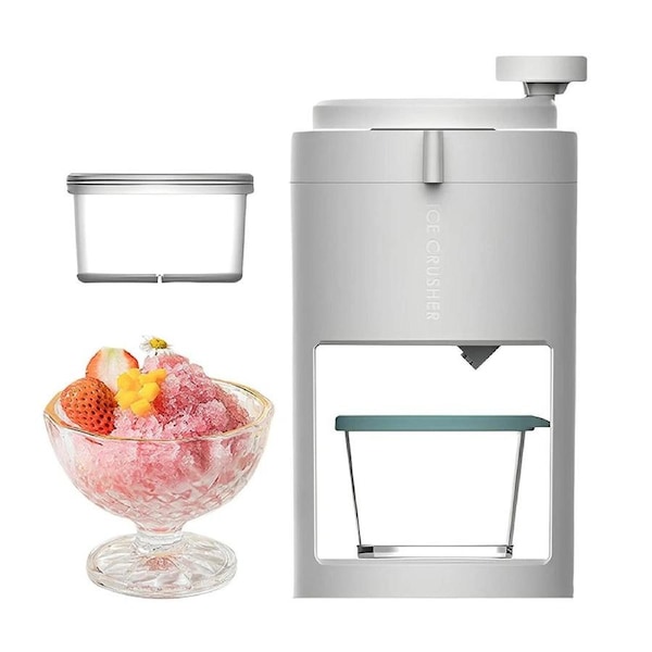 JOYBUY Manual Hand-cranked Ice Shaver and Smoothie Maker for Home