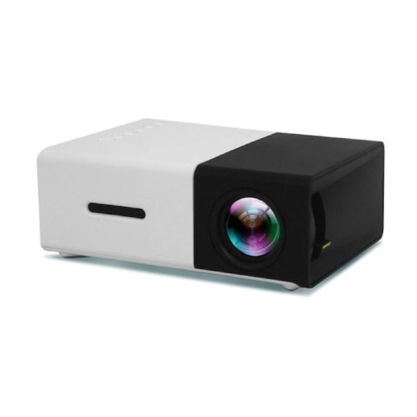 JOYBUY Portable Mini Projector – HDMI/USB, Remote Control, Black (duplicate entry)