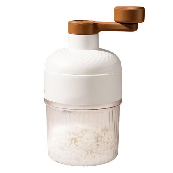 JOYBUY Portable Hand Ice Shaver and Snow Cone Machine with Ice Cube Trays