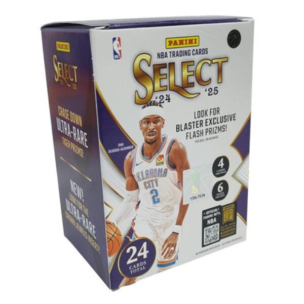 Panini 2024 2025 Select Basketball Blaster Box