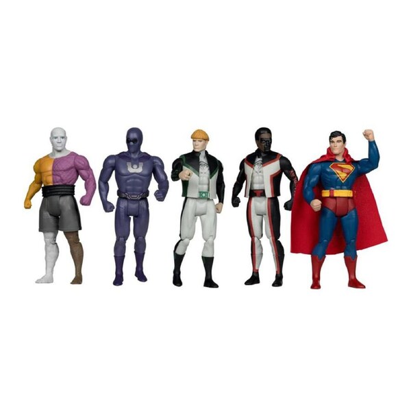 McFarlane Superman 2025 DC Super Powers Gold Label Action Figure 5-Pack