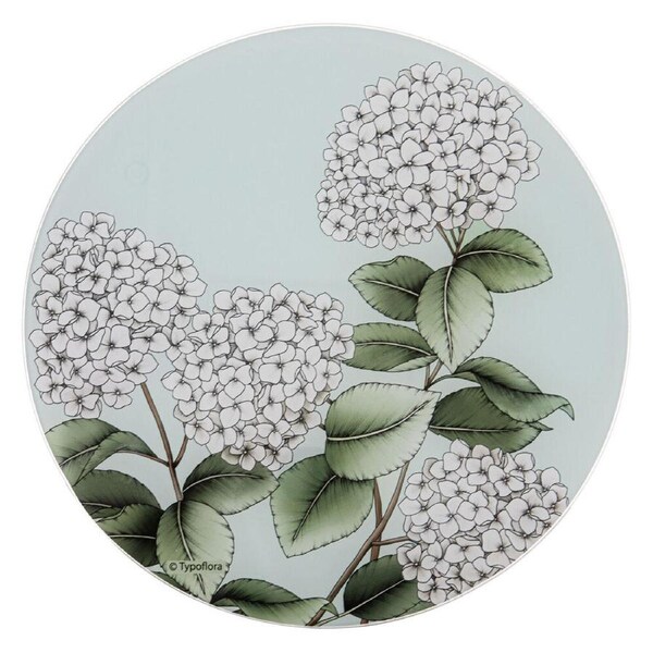 Ashdene Secret Garden Round Kitchen Table Mat Surface Protector 30x30cm Mint