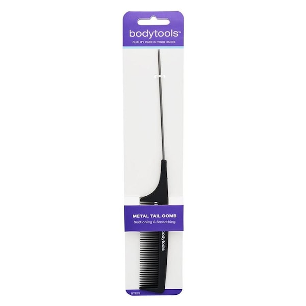 Bodytools Metal Tail Hair Comb 1 Pack