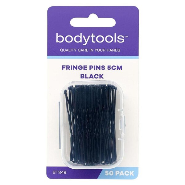 Bodytools Fringe Pins Black 5cm - 50 Pack