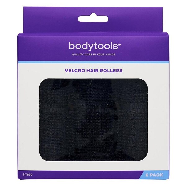 Bodytools Velcro Hair Rollers 6 Pack