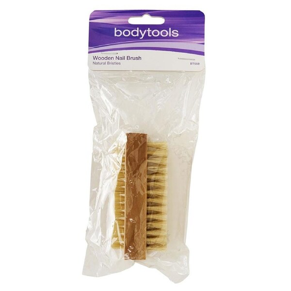 Bodytools Wooden Nail Brush 1 Pack