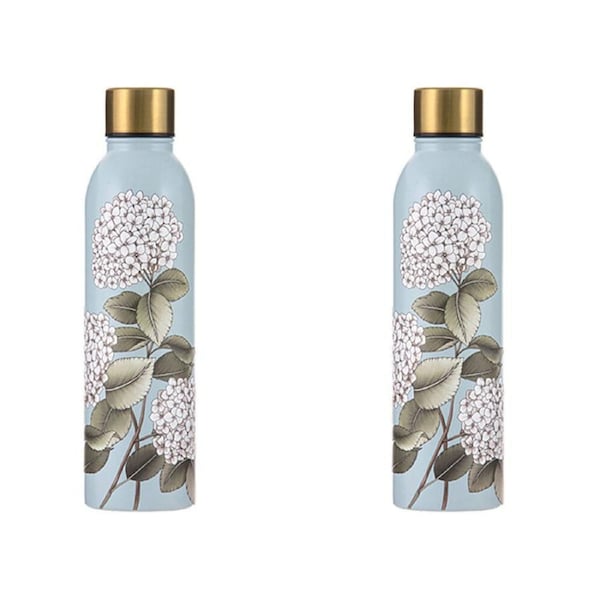 2PK Ashdene Secret Garden Stainless Steel Drink Bottle Tumbler 500ml Mint