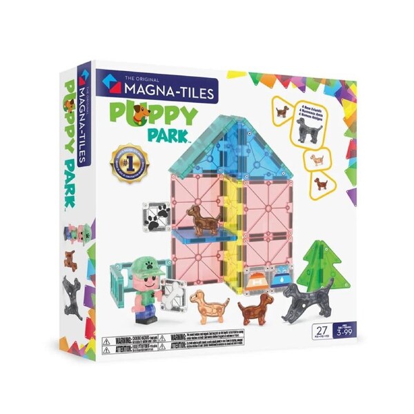 Magna Tiles - Puppy Park 27 Piece