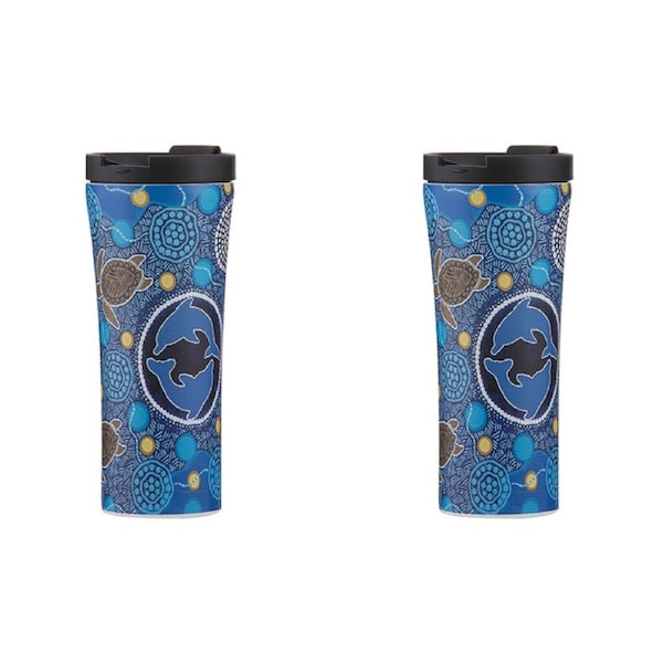 2PK Ashdene Spirit Land Harmony In The Waters Stainless Travel Mug Tumbler 500ml