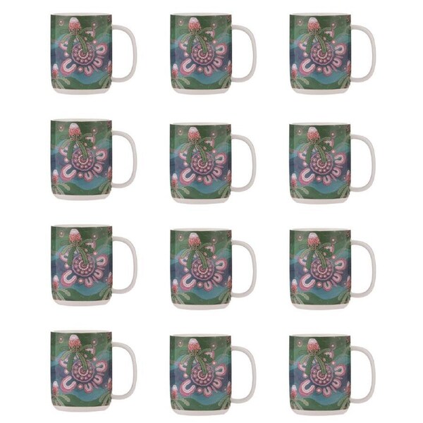 12PK Ashdene Spirit Land Beauty In Country New Bone China Drinking Mug 400ml