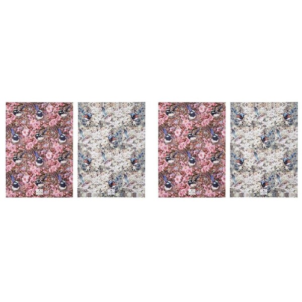 2x 2pc Ashdene Pretty Little Wren Cleaning Kitchen Towel Dishcloth 70x50cm