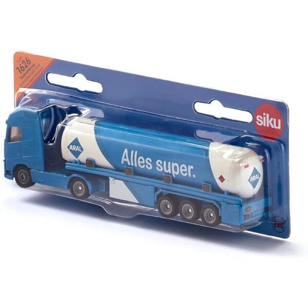 Siku 1626 Die-Cast Vehicle 1:87 Scale Tanker with Trailer