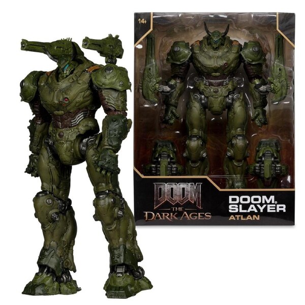 Doom The Dark Ages Doom Slayer Atlan 12 inch Action Figure