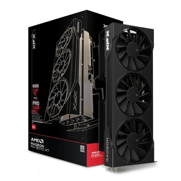 XFX Swift AMD Radeon RX 9070 XT Triple Fan Gaming Edition 16G Graphics Card (RX-97TSWF3B9)