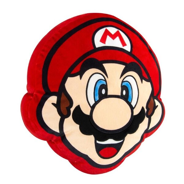 Mocchi Mocchi Super Mario Head MEGA Mocchi Mocchi Soft Plush Toy