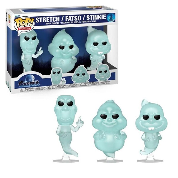 Casper: 30th Anniversary Ghostly Trio Funko POP! Vinyl 3 Pack