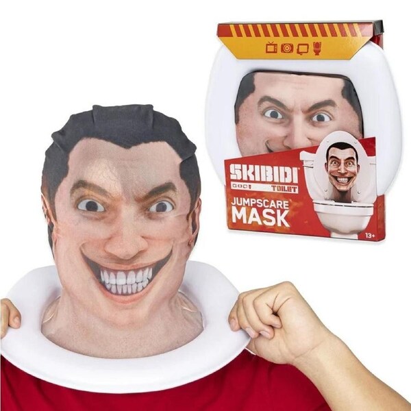 Skibidi Toilet Jumpscare Mask
