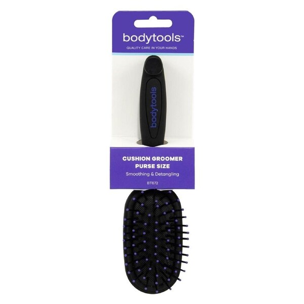 Bodytools Mini Cushion Groomer Hair Brush 1 Pack