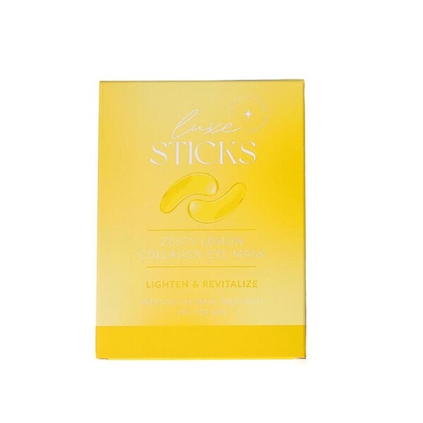 LuxeSticks Zesty Lemon Collagen Eye Mask