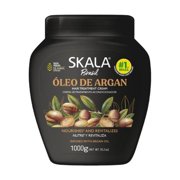 Skala Brasil Oleo De Argan Hair Treatment Conditioning Cream 1000g