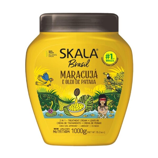 Skala Brasil Maracuja & Pataua&nbsp;Oil 2-in-1 Hair Treatment Conditioning Cream 1000g