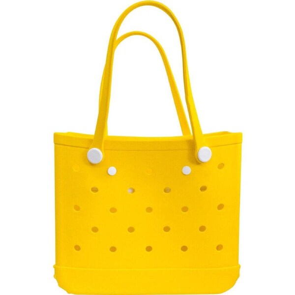 LVD Soft Touch Lightweight Shopping Tote Shoulder Bag 36x32cm Sunshine