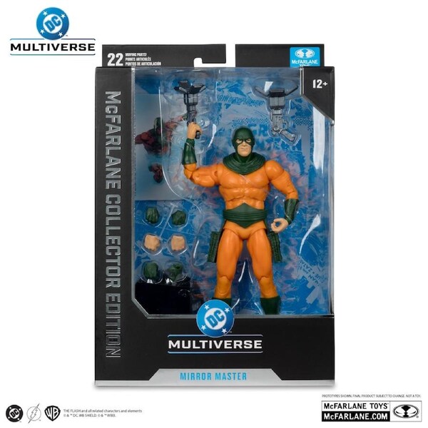 DC Multiverse The Flash Mirror Master McFarlane Collector Edition #44 7 inch Action Figure