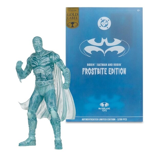 DC Multiverse Gold Label Batman and Robin Robin Frostbite Edition 7 inch Action Figure
