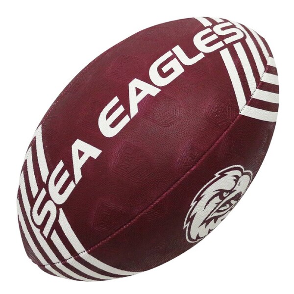 NRL 2025 Supporter Football - Manly Sea Eagles - Ball - Size 11