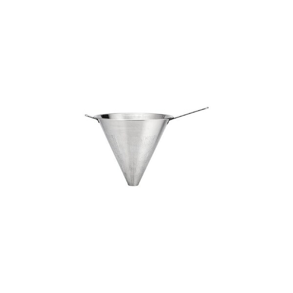 Chef Inox Stainless Steel Conical Strainer - Wire Handle, 260mm