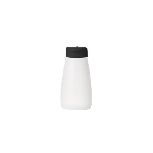Chef Inox Soft Squeeze Shaker Bottle - Black Cap, 300ml, Box of 10