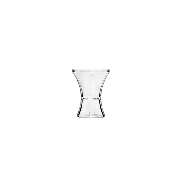 Tru-Pour Polycarbonate Triangular Jigger - 15/30ml, Pack of 12
