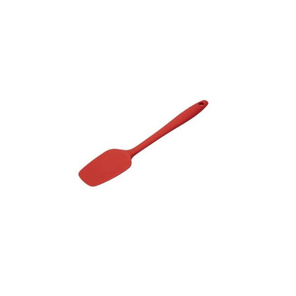 Chef Inox Silicone Spoon/Spatula - Heat Resistant, 210mm, Red