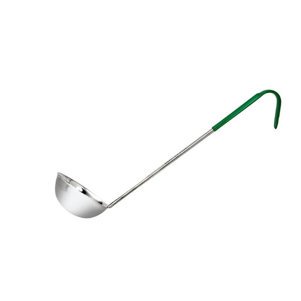 Chef Inox Stainless Steel Ladle - 180ml, Green