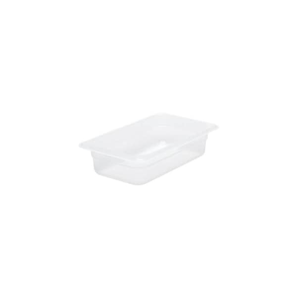 Chef Inox GN Polypropylene Storage Container - GN 1/4 x 65mm, Clear