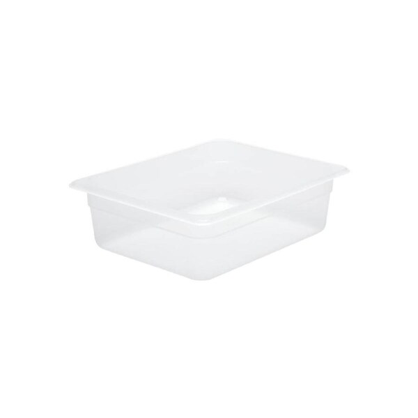 Chef Inox GN Polypropylene Storage Container - GN 1/2 x 100mm, Clear