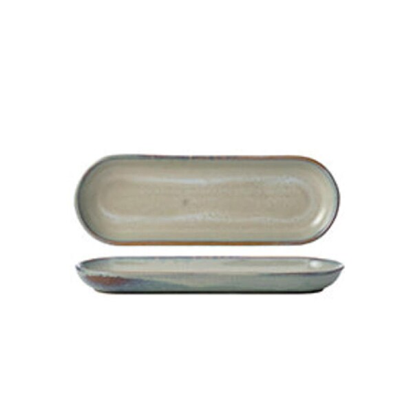 Tablekraft Artistica Canvas Oval Platter - 300x100mm, Box of 6