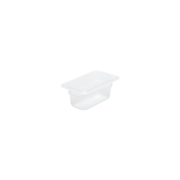 Chef Inox GN Polypropylene Storage Container - GN 1/9 x 100mm, Clear