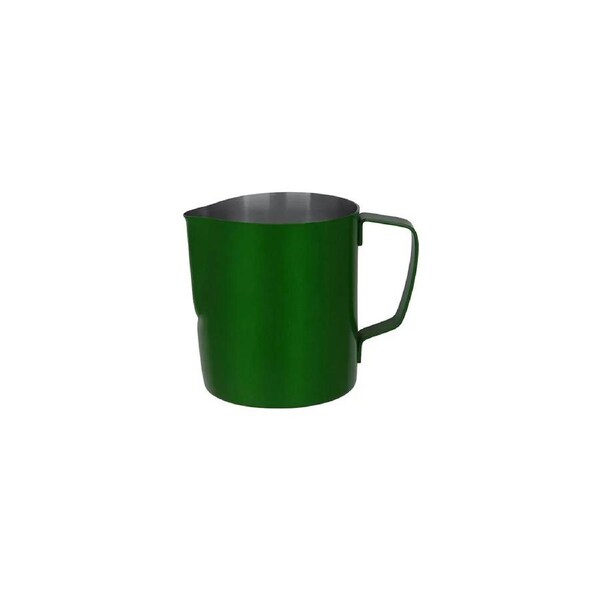 Brew Powder Coated Stainless Steel Milk Frothing Jug 600ml - Green