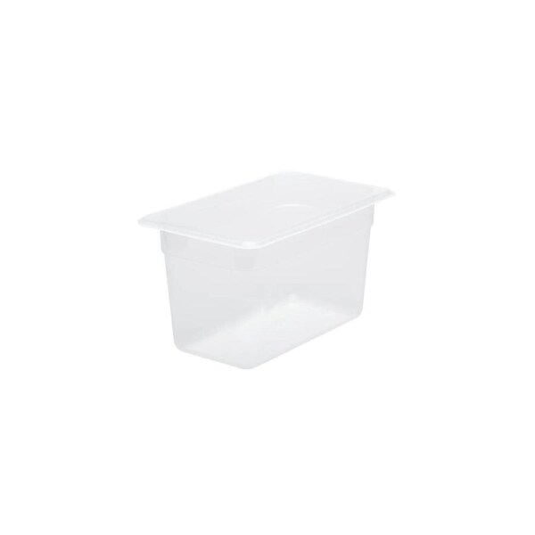 Chef Inox GN Polypropylene Storage Container - GN 1/4 x 150mm, Clear