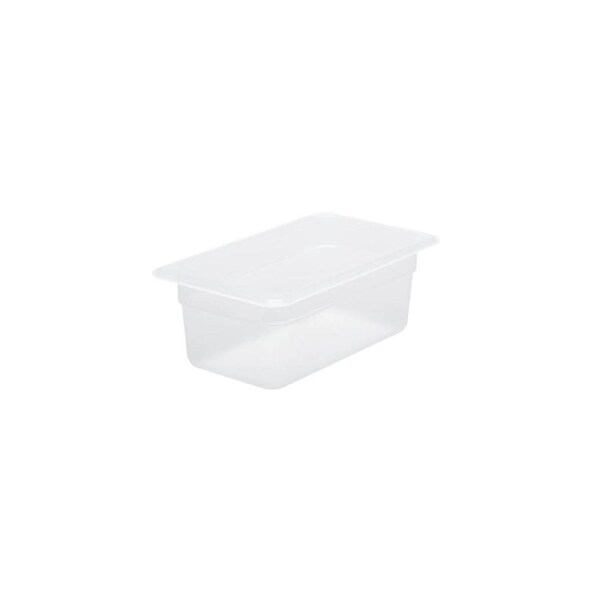 Chef Inox GN Polypropylene Storage Container - GN 1/4 x 100mm, Clear