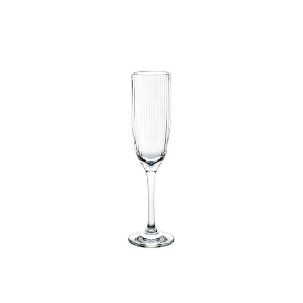 D-Still Bamboo Polycarbonate Champagne Flute - 180ml , Box of 4