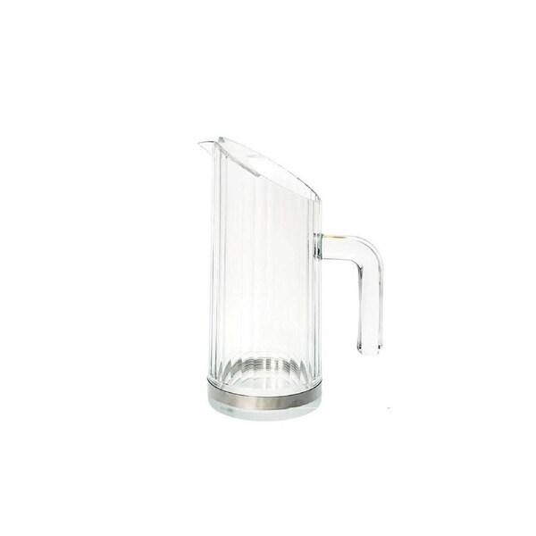 D-Still Bamboo Polycarbonate Water Pitcher with Removal Base - 1.0L