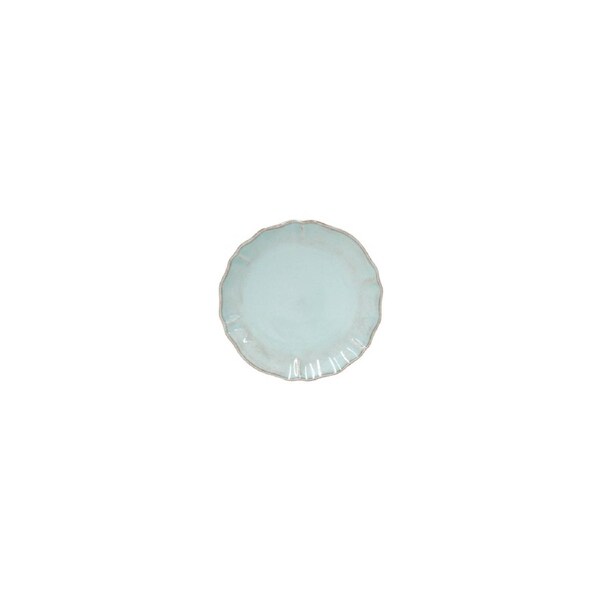 Costa Nova Alentejo Turquoise Round Plate - 168mm (Box of 6)