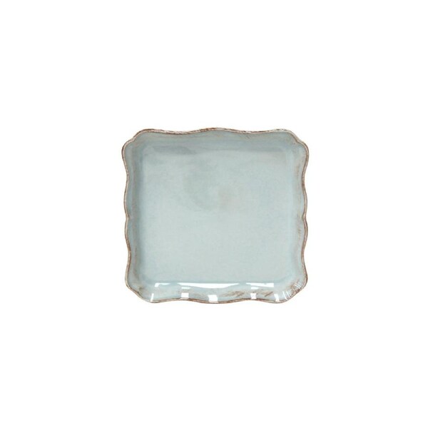 Costa Nova Alentejo Turquoise Square Plate - 210x207mm (Box of 2)