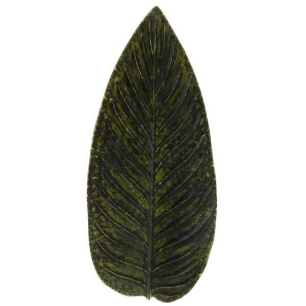 Costa Nova Riviera Forets Strelizia Leaf Plate - 398x172mm (Box of 2)